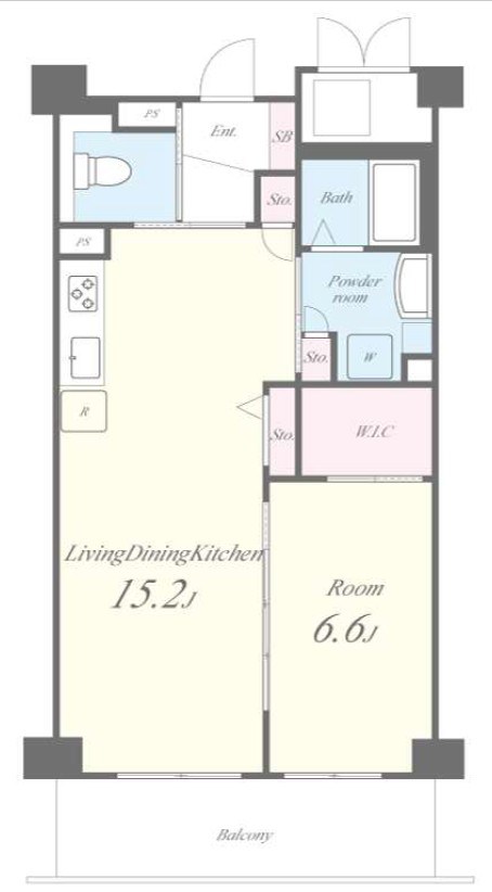 我楽ハウス 間取り図