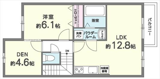 リーガルレジェンド 210号室 間取り