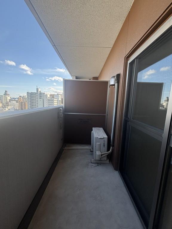 トレヴィ高岳 ベランダ