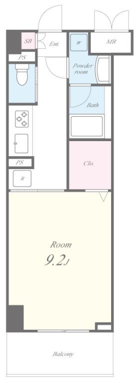 ヴィラエクセル 間取り図
