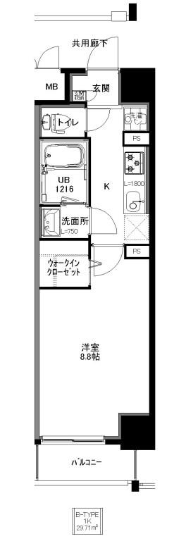 プライム松原 間取り図