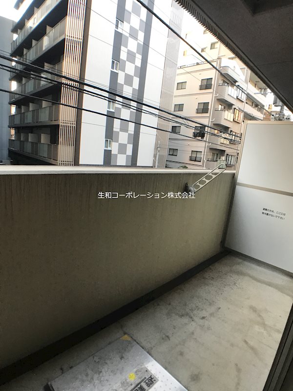 フィオーレ元浅草 ベランダ