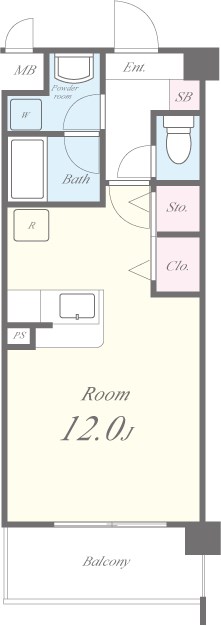 フランディルりんくう 間取り図