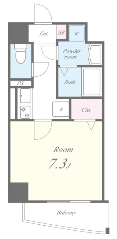 セゾン ド ミキ 間取り図