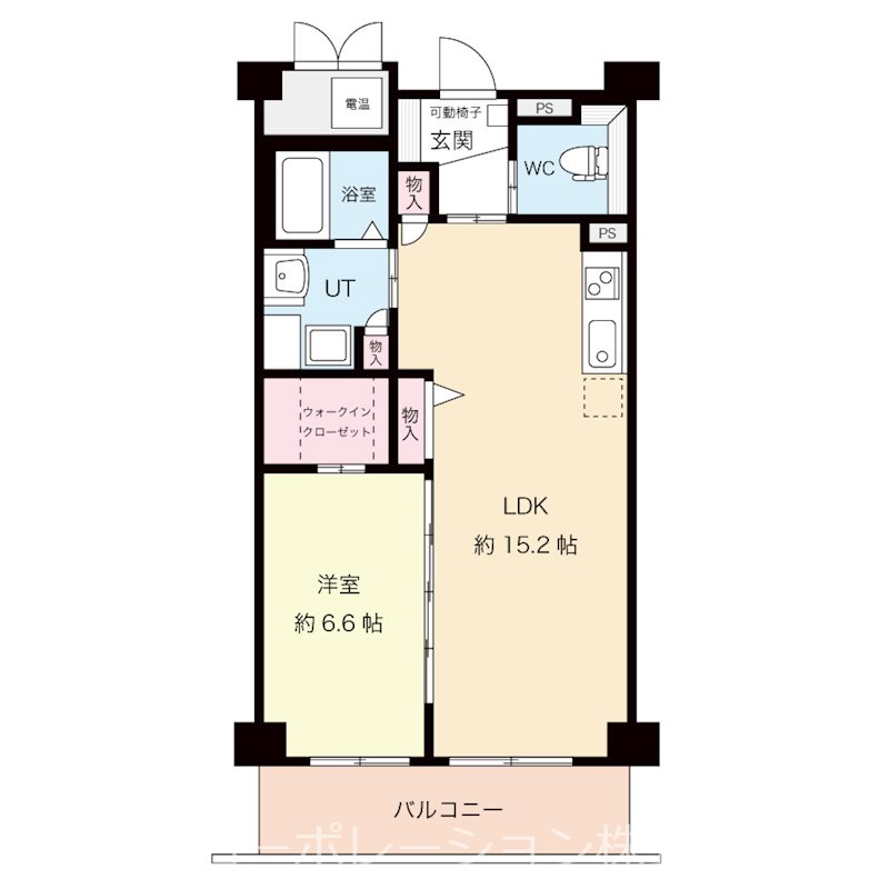 我楽ハウス 間取り図