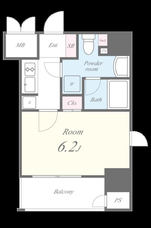 セイワパレス大今里 間取り図