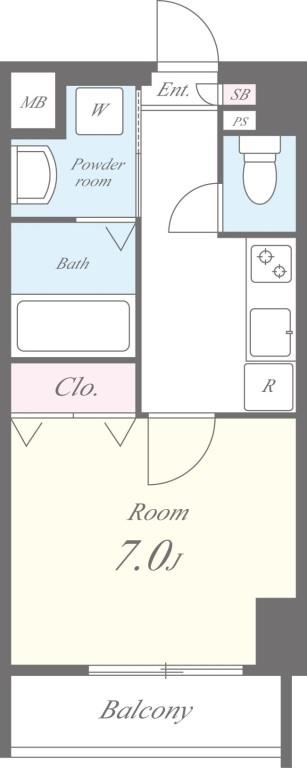 ミラージュエヴァン 間取り図
