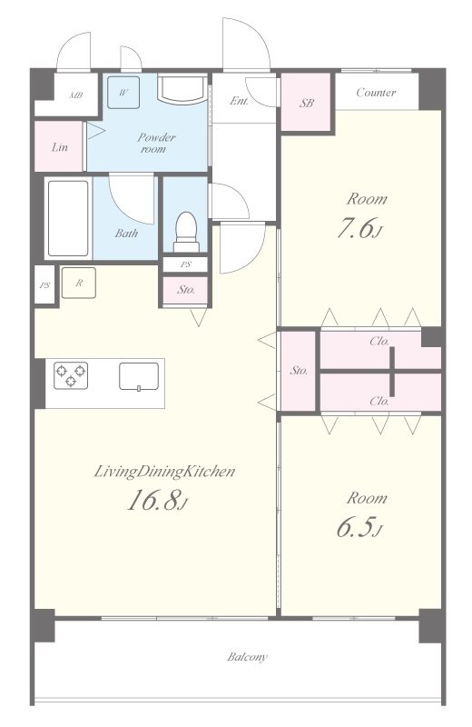 Magnolia.N 間取り図