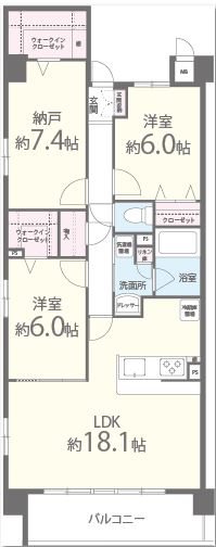槻（ケヤキ） 間取り図