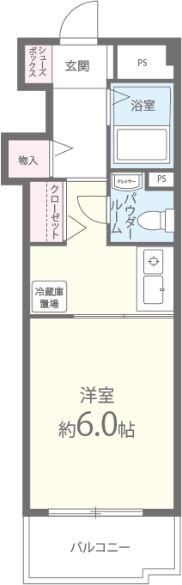 ホワイトプラザ 間取り図