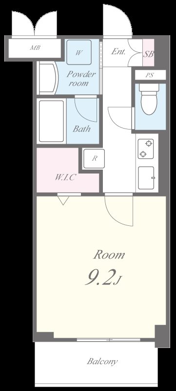 アウルムグランデ 間取り図