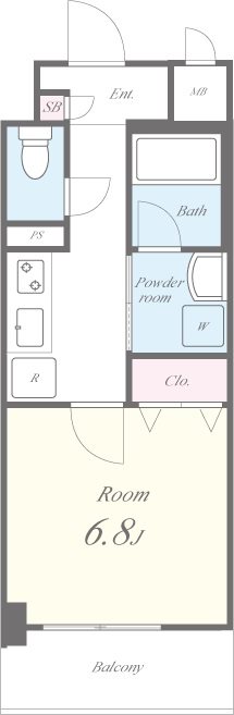 アクアエテルナ泉 間取り図