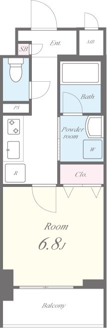 アクアエテルナ泉 間取り図