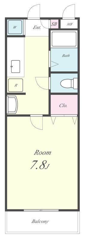 ヴィラ・ラメール 間取り図