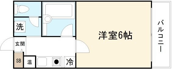 オルゴグラート長田 間取り図