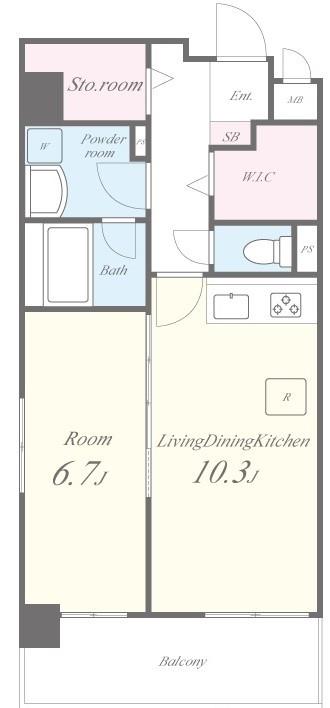 片岡ビル 間取り図
