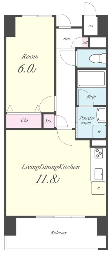 プリモパッソ川口 間取り図