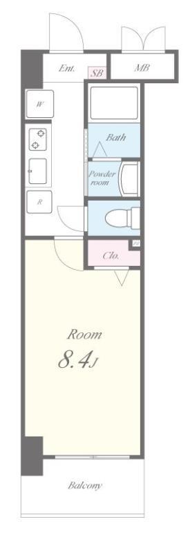 フォートレス文京 間取り図