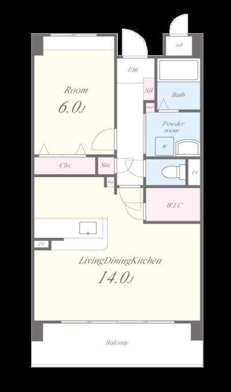 エグゼクティブ フィーリア 間取り図