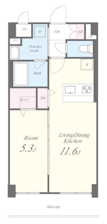 La peche Kino 間取り図