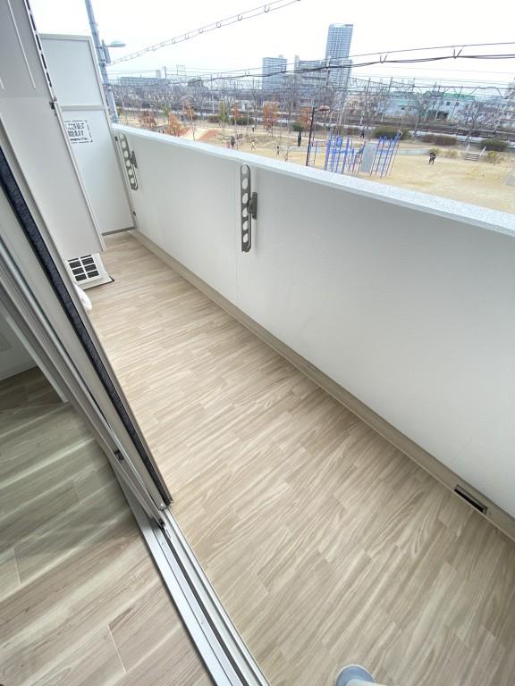 La peche Kino ベランダ