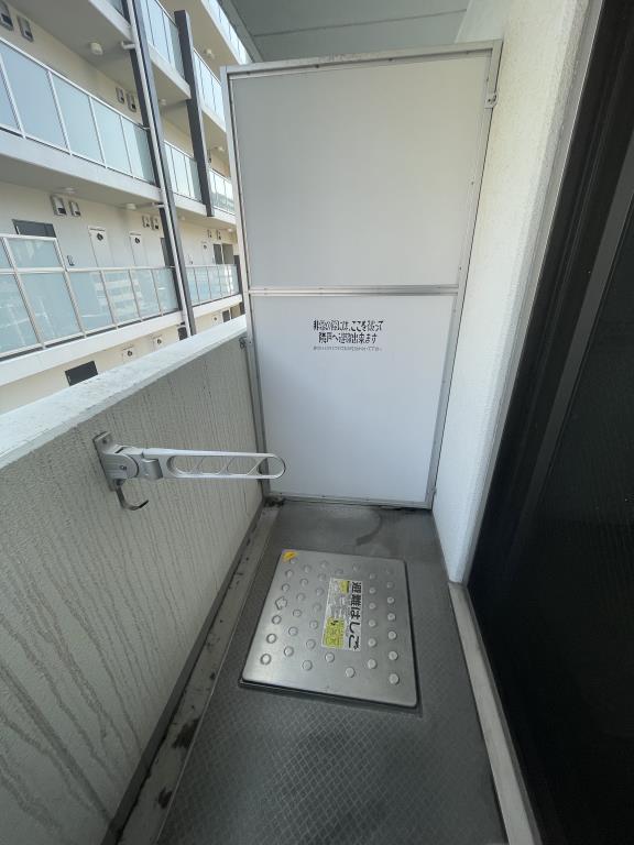 ロイヤルレジデンス北梅田 ベランダ