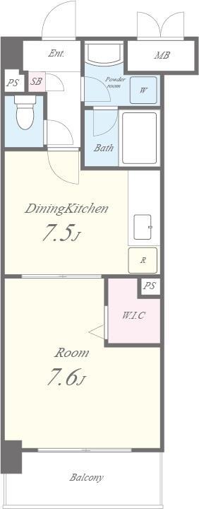 アストラルコート 間取り図