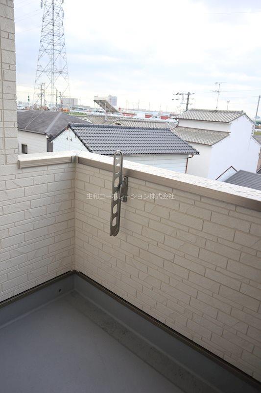アーサー住之江 ベランダ