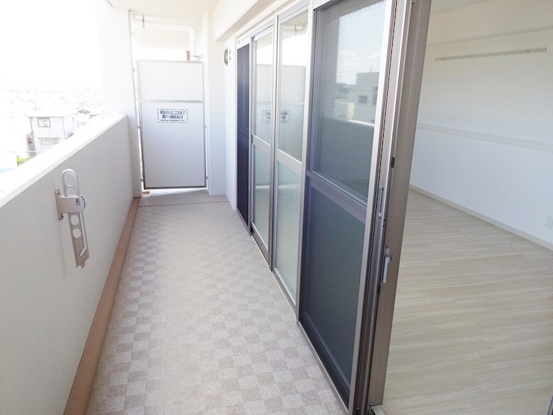 ネオコート上土室（カミハムロ） ベランダ