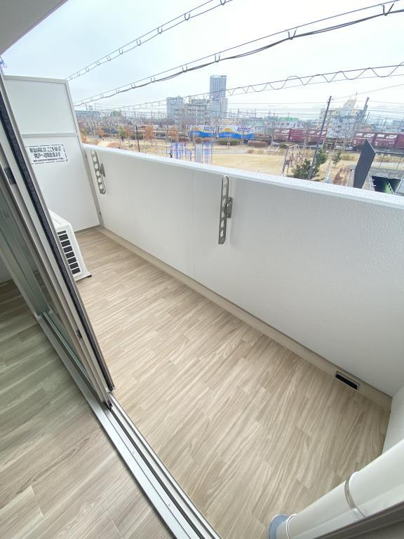 La peche Kino ベランダ