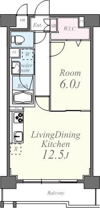 モンテジョア 間取り図