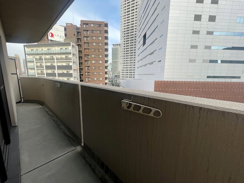 セイワパレス堂島シティ ベランダ