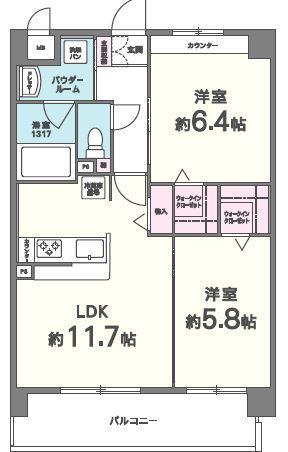 アヴァンタージュ 間取り図