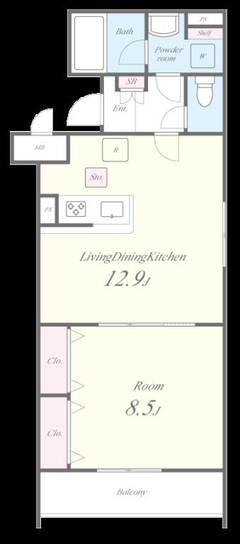 エトワール 間取り図