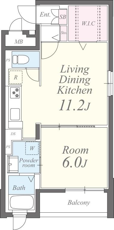 CASA PIZZICATO 間取り図