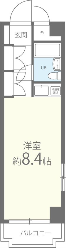セイワパレス福島 間取り図