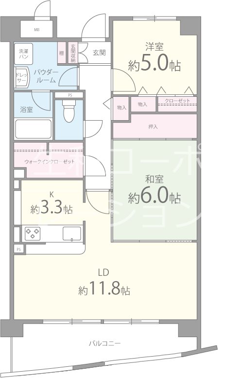 グランカーム和泉中央 間取り図