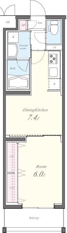 Casa Fuji 間取り図