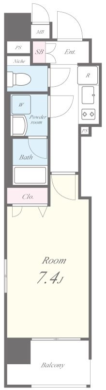 セイワパレス都島駅前 間取り図
