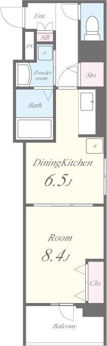 ケイウッドハウス 間取り図