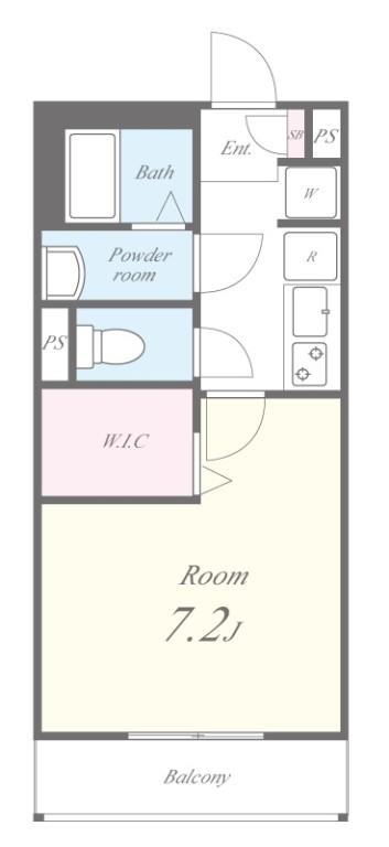 ローレル東小岩 間取り図