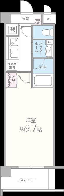 エトアルK 間取り図