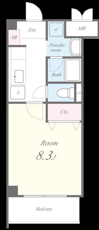 ヴェルドミール（奈良） 間取り図