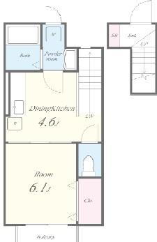 おおふな 間取り図