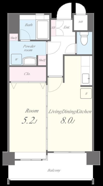 エクセレント東町 間取り図