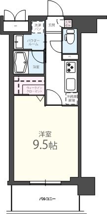 エリートタウン日本橋 間取り図