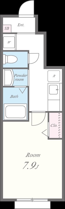ルミエール 朝倉 間取り図