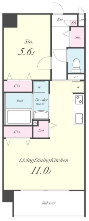 ルミエール(千葉) 間取り図