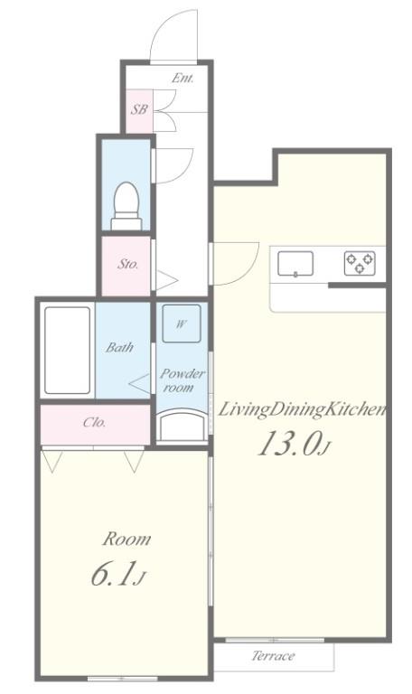 Casaあびこ道 間取り図