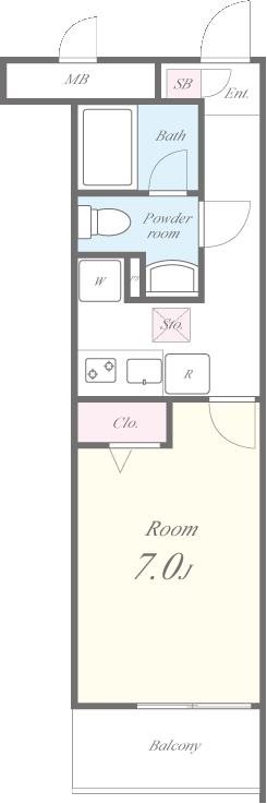 アルバグランデ 間取り図